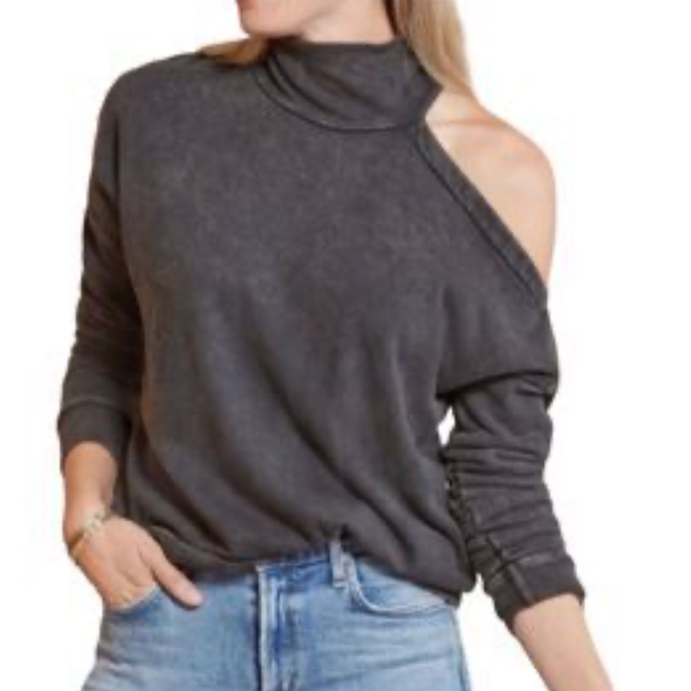 LAmade One Shoulder Essex Sweatshirt